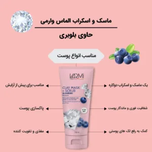 ماسک صورت وارمی مدل بلوبری